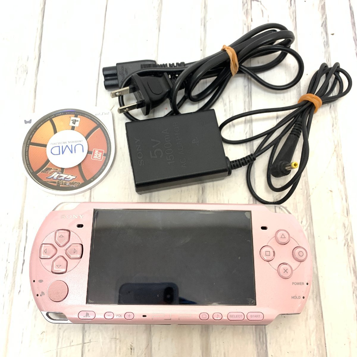 SONY PSP-3000 ピンク ACアダプター付き（プレイステーション 