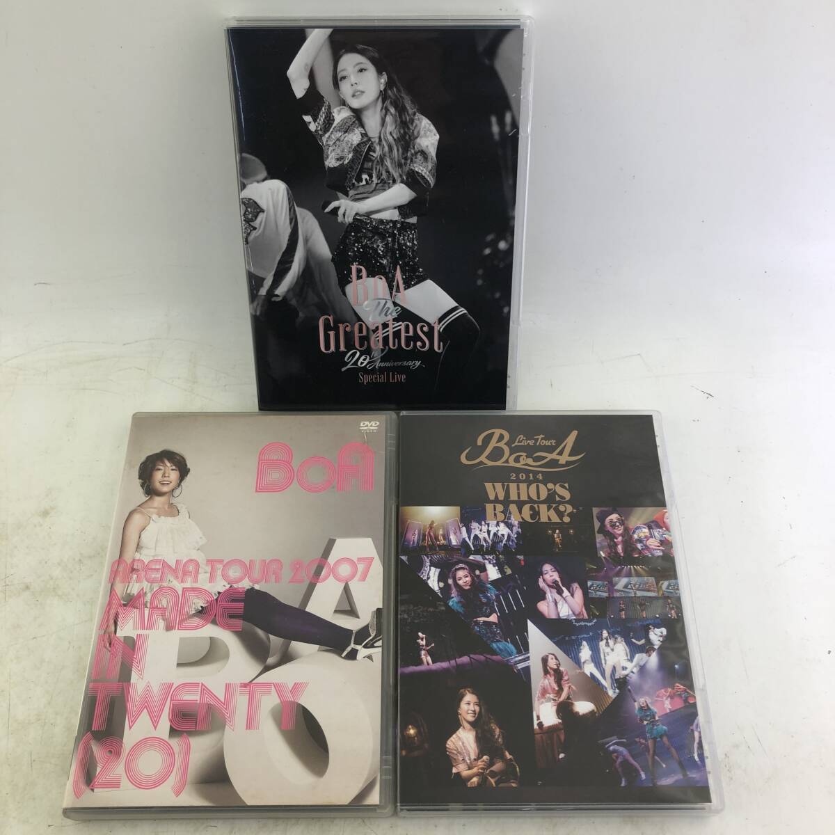 3点セット】BoA Blu-ray DVD まとめ/BD BoA 20th Anniversary Special
