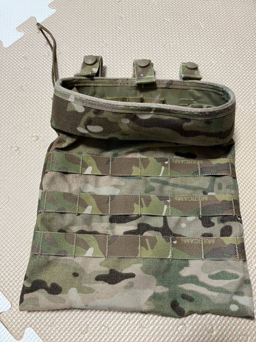 EAGLE 実物 ロールアップダンプポーチ マルチカム NAVY SEALs ODA