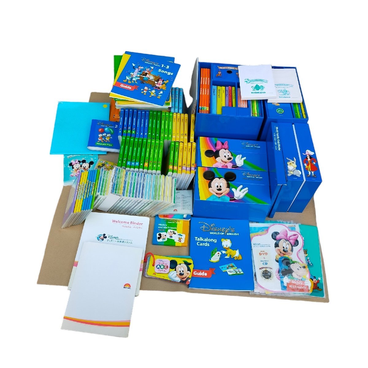 ◇中古品◇Disney world of english ディズニー DWE 英語 幼児教育 棚
