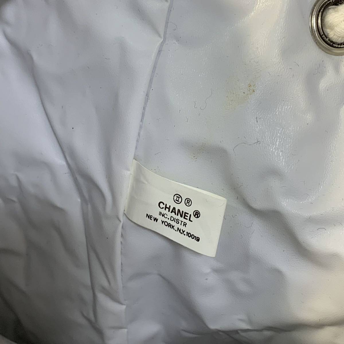 CHANEL シャネル 巾着 プールバッグ ショルダーバッグ 黒