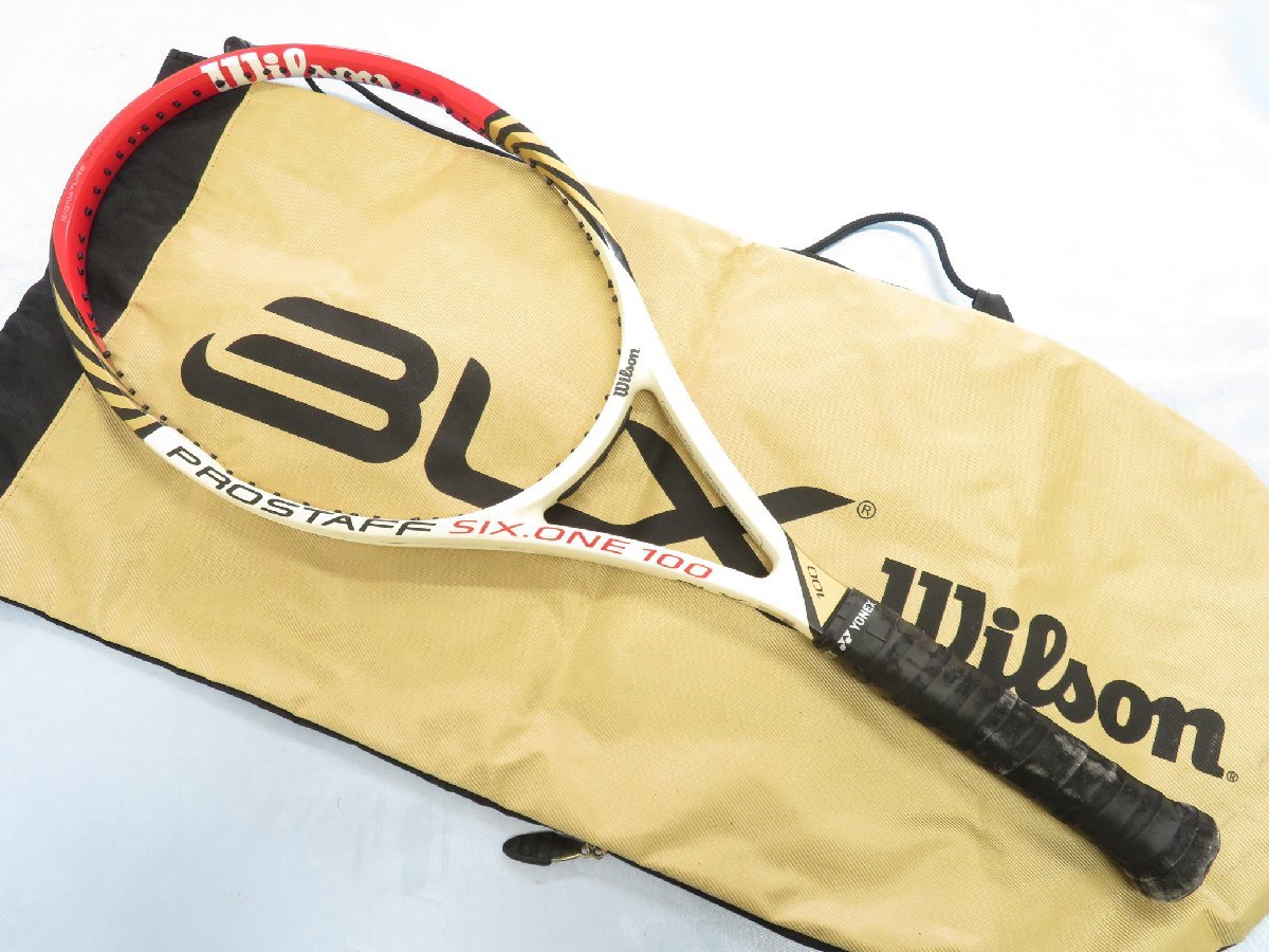 Wilson ウィルソン PROSTAFF SIX. ONE 100 プロスタッフ シックス ワン G2(ウィルソン)|売買されたオークション ...