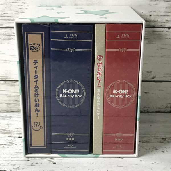 8Y29 未開封 けいおん！ Blu-ray BOX 初回限定生産 2BOX 収納 BOX