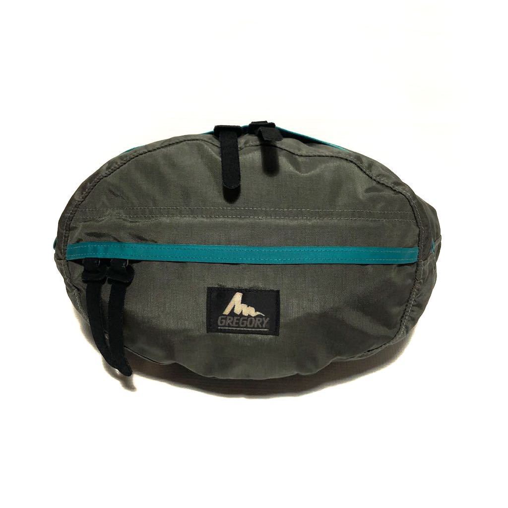 【デッドストック】　Gregory テールメイト　usa製　ターコイズ 未使用/GREGORY/Made in USA/旧ロゴ/旧タグ/TAILMATE S/WAIST BAG