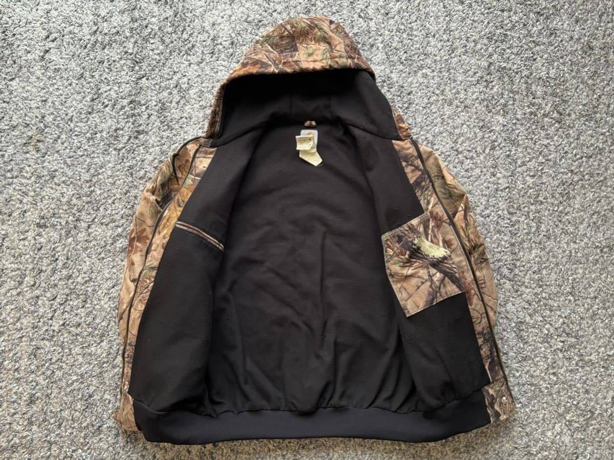 希少! Carhartt カーハート リアルツリー 迷彩 アクティブパーカー M 