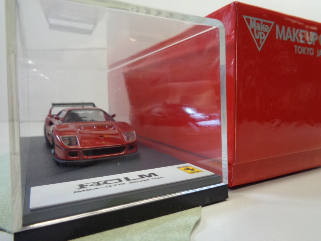 MAKE UP EIDOLON 1/43 Ferrari F40 LM IMSA type street ver. Metallic