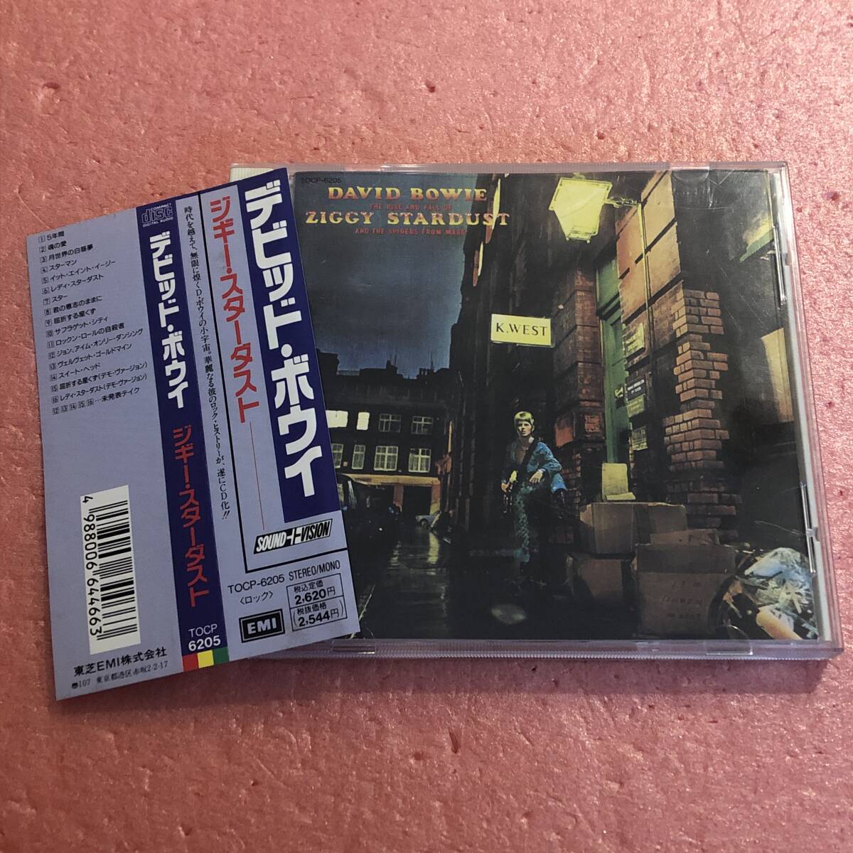 CD 国内盤 帯付 デビット ボウイ ジギー スターダスト David Bowie The Rise And Fall Of Ziggy ...