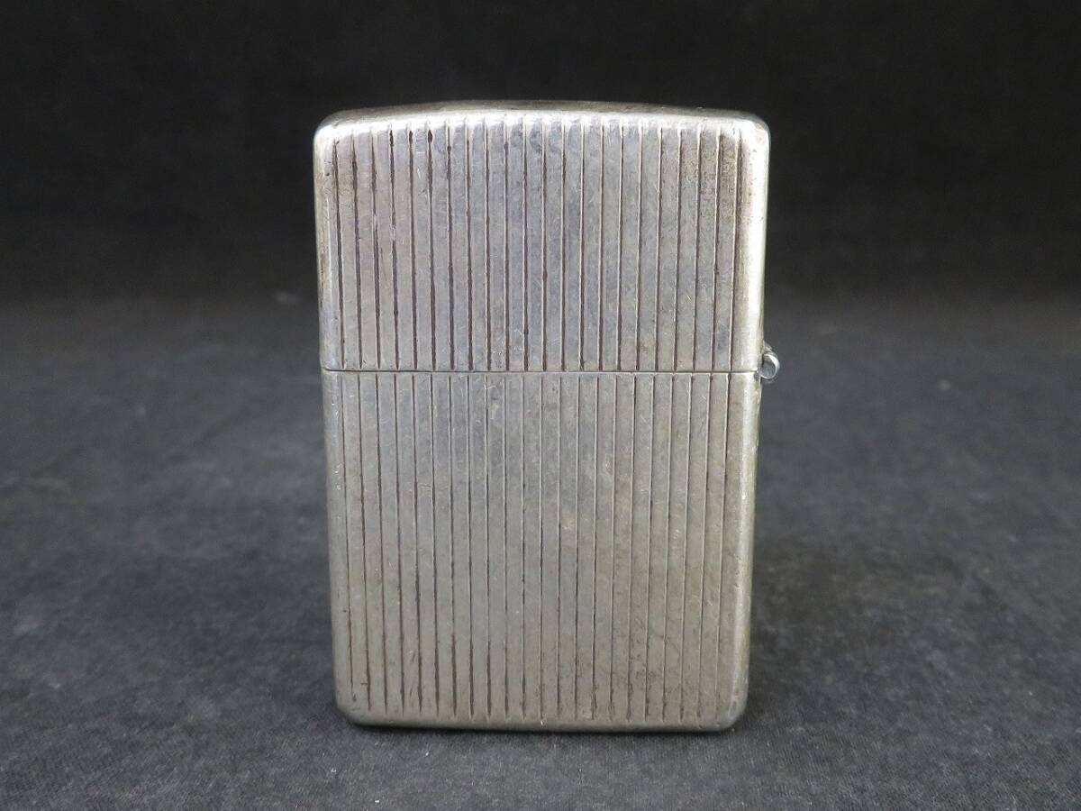 Zippo 1993年　STERLING スターリングシルバー ジッポー 純銀 ZIPPO/ジッポー STERLING SILVER/スターリングシルバー エンジンターン