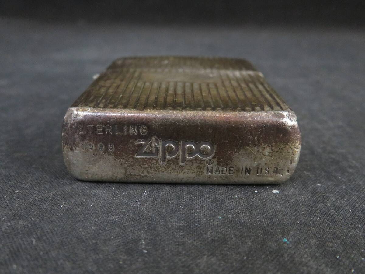 ZIPPO/ジッポー STERLING SILVER/スターリングシルバー エンジンターン