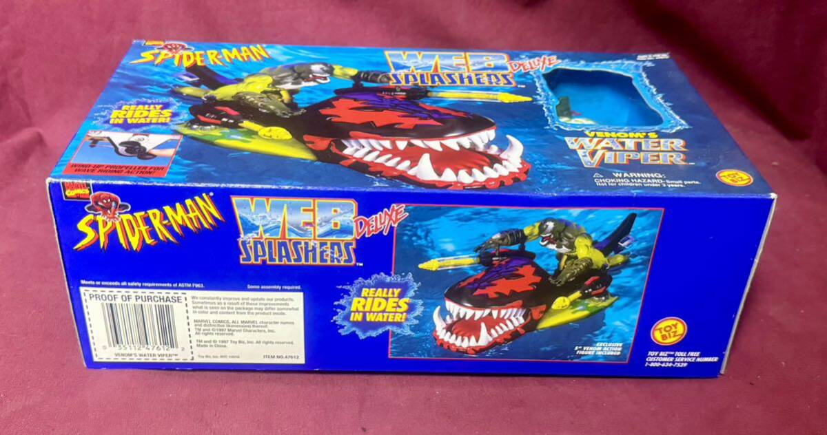 Marvel Spider-Man Black Sea Venom Web Splashers