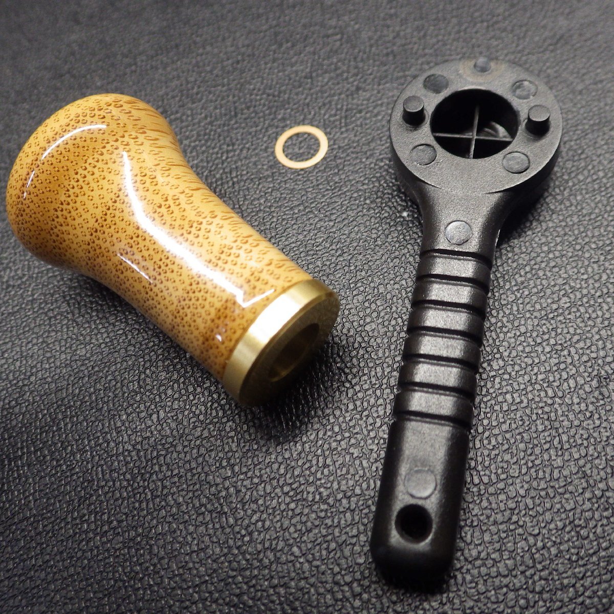 Shimano 夢屋 バンブーハンドルノブ Iタイプ ※キズ有 ※中古品 ※在庫品