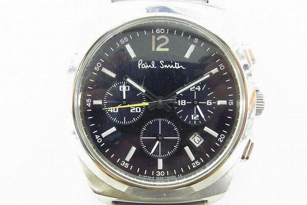 H766-J28-38◎ Paul Smith ポール スミス ファイナルアイズ メンズ クォーツ 0520-T002161Y 腕時計 現状品① ◎_1