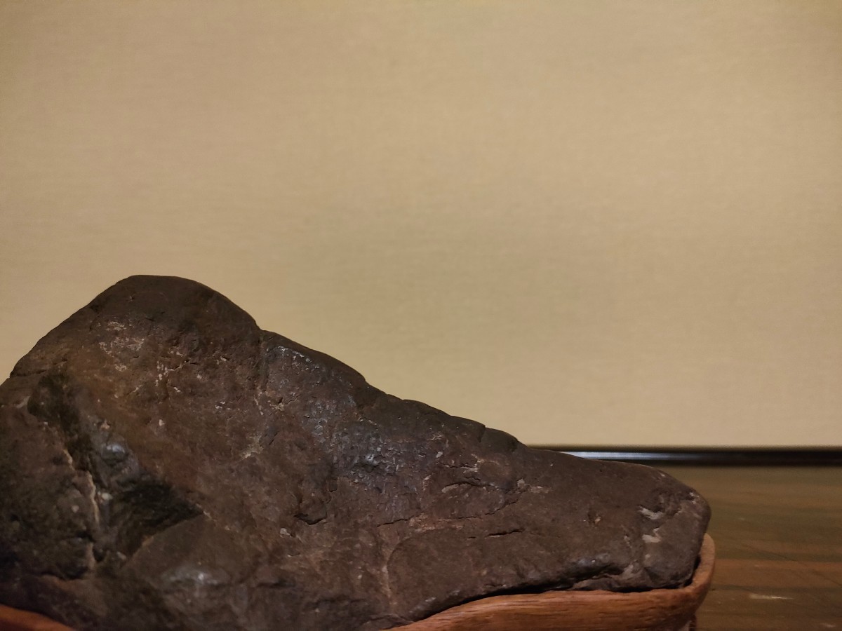 銘【砂走】〜加茂七石☆貴船石の富士山景☆時代がのった遠山石〜鑑賞石