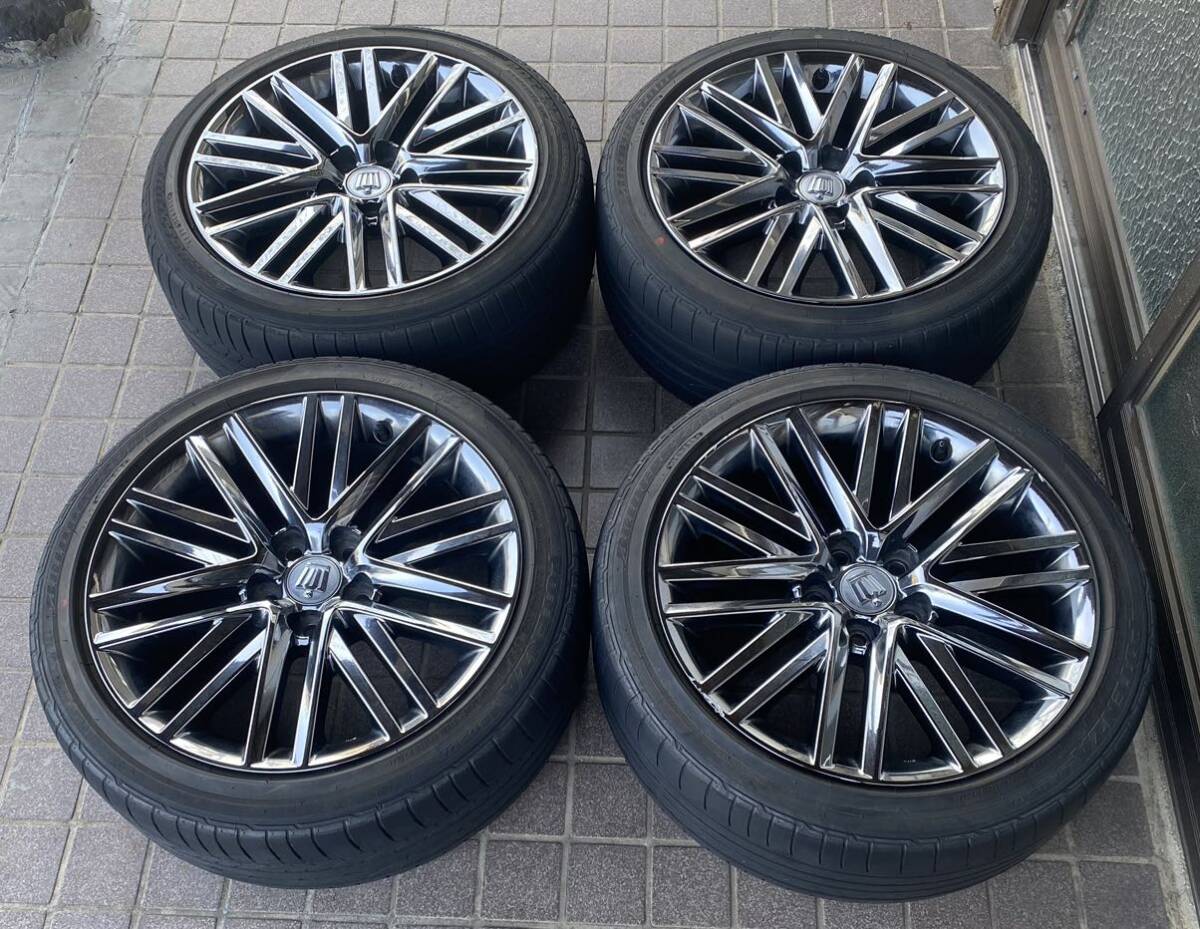 クラウン RS 純正 18インチ タイヤホイールセット PCD 5H-114.3 8J +40 