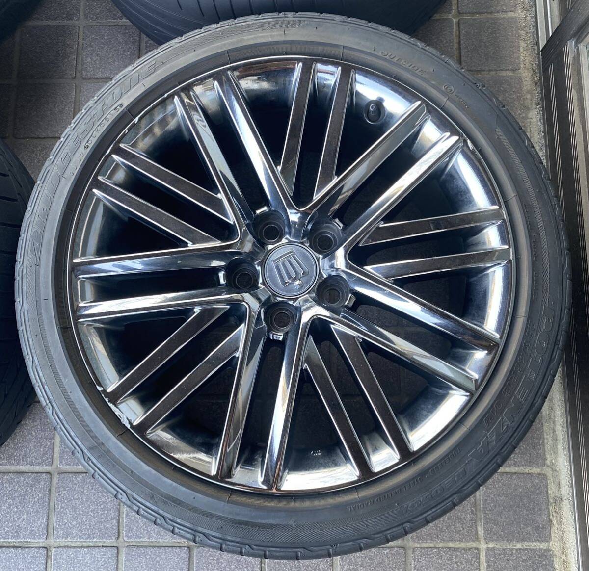 クラウン RS 純正 18インチ タイヤホイールセット PCD 5H-114.3 8J +40