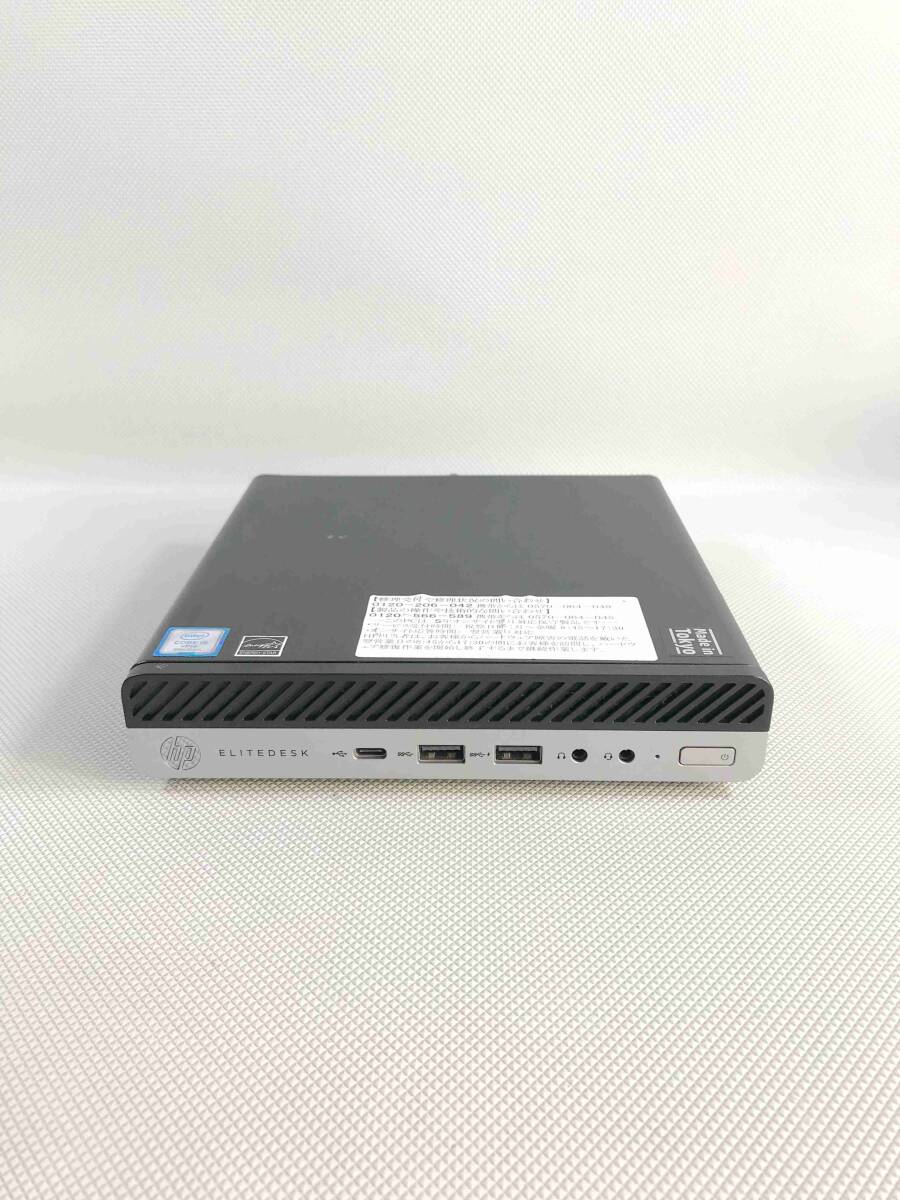 S4961◇hp パソコン EliteDesk 800 G4 DM 35W TPC-Q050-DM【通電OK