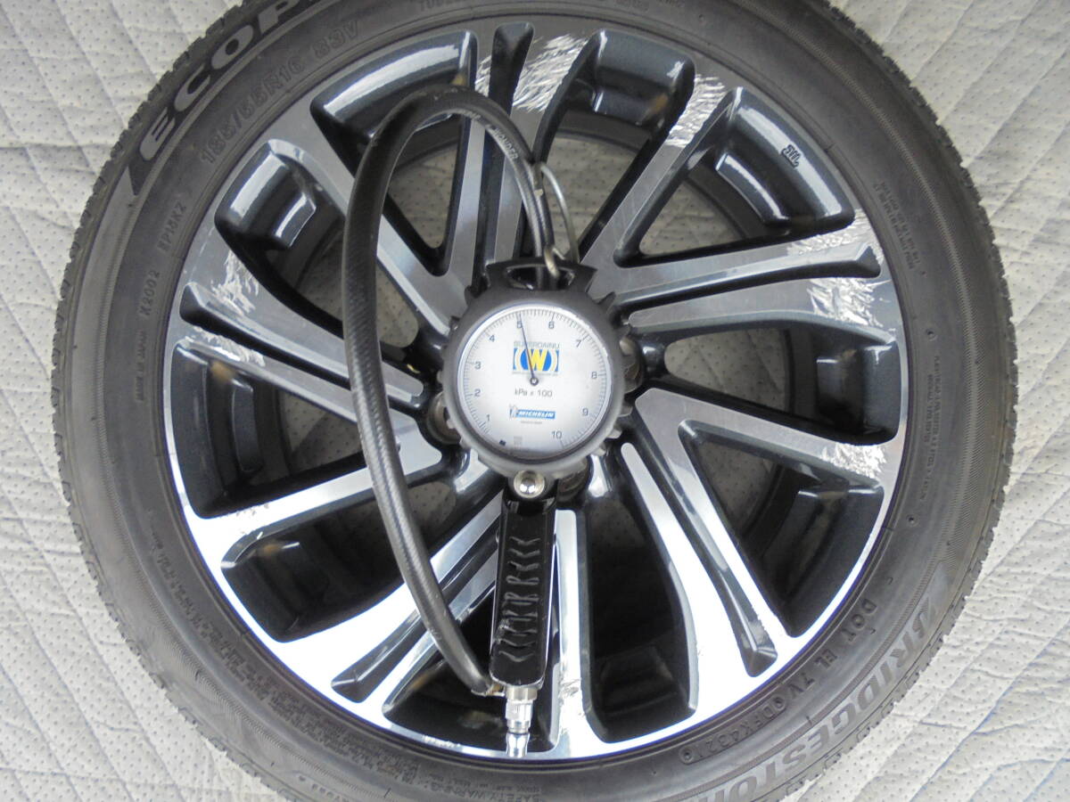 ニック　送料無料　185/55R16 スイフト純正16インチアルミセット ニック 送料無料 185/55R16 スイフト純正16インチアルミセット