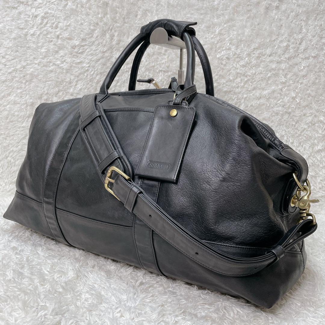 1円～【美品】OLD COACH オールドコーチ ボストンバッグ 2way 0502
