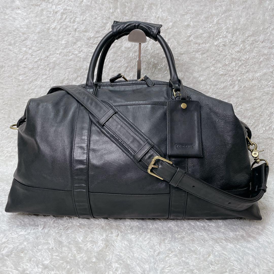 1円～【美品】OLD COACH オールドコーチ ボストンバッグ 2way 0502