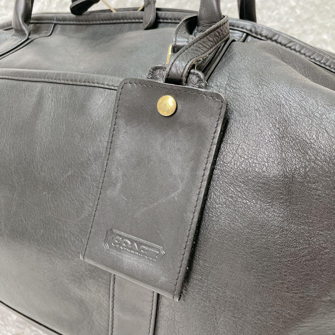 1円～【美品】OLD COACH オールドコーチ ボストンバッグ 2way 0502
