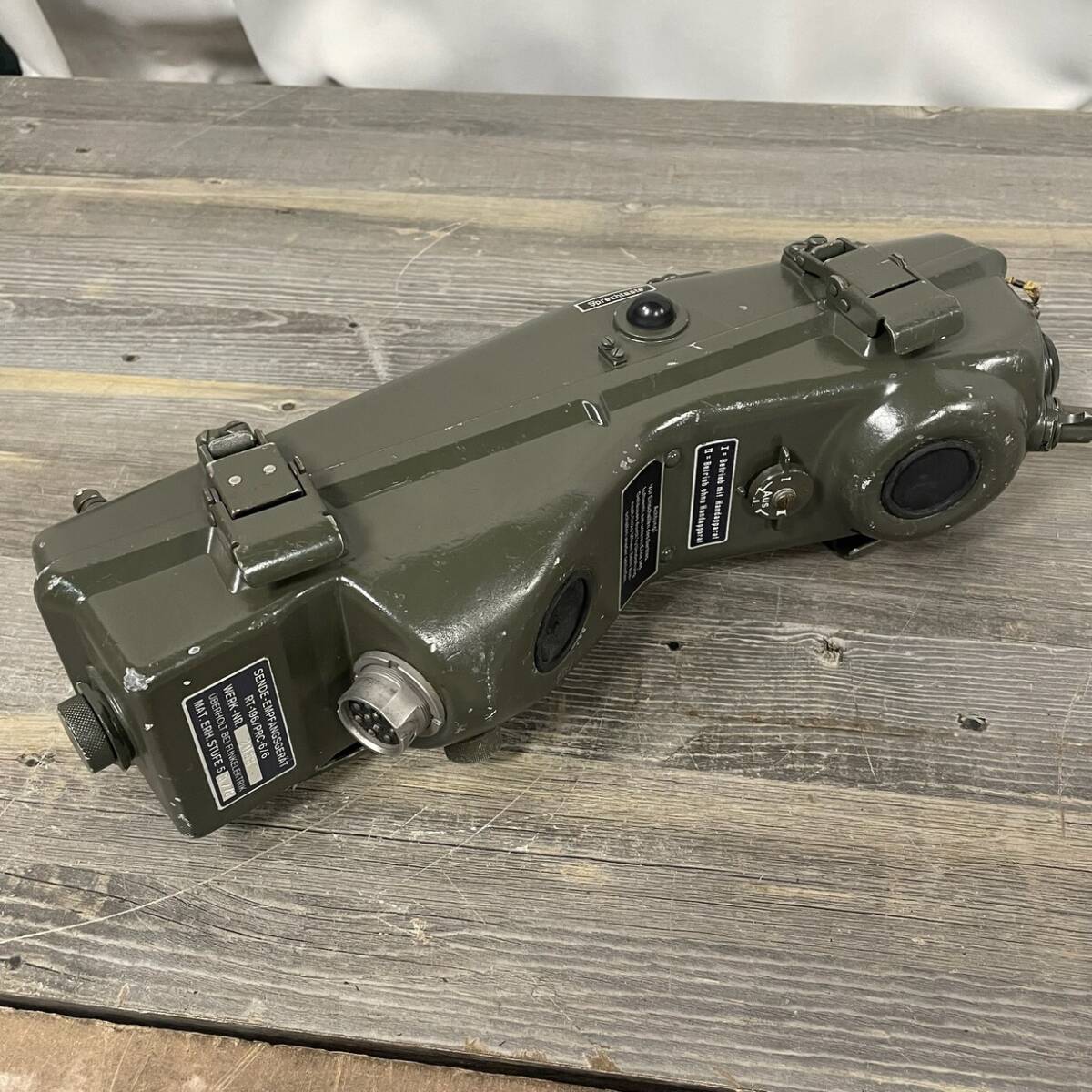 9243 米軍 ベトナム戦争 軍用無線機 RADIO RECEIVER TRANSMITTER RT
