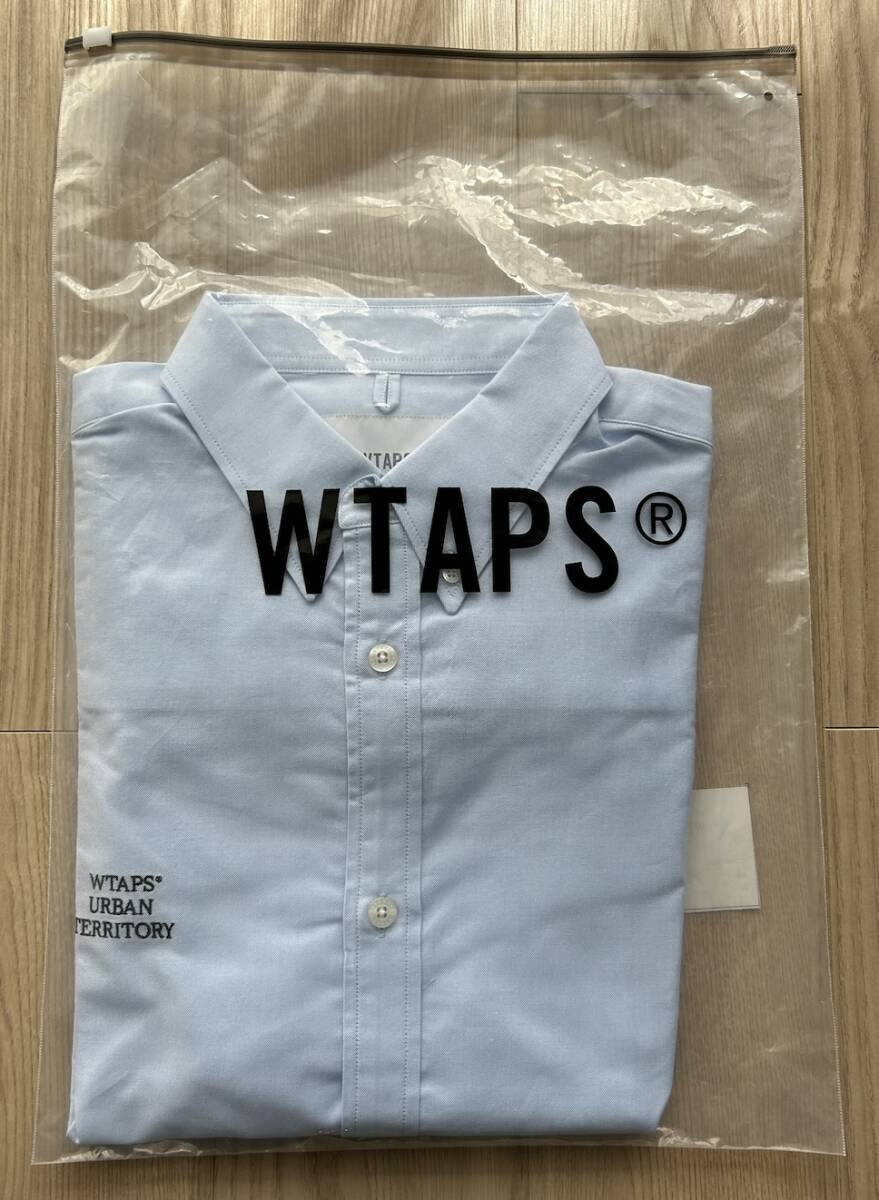 WTAPS ダブルタップス 222TQDT-SHM02 BD 01 /LS / COTTON. OXFORD. WUT