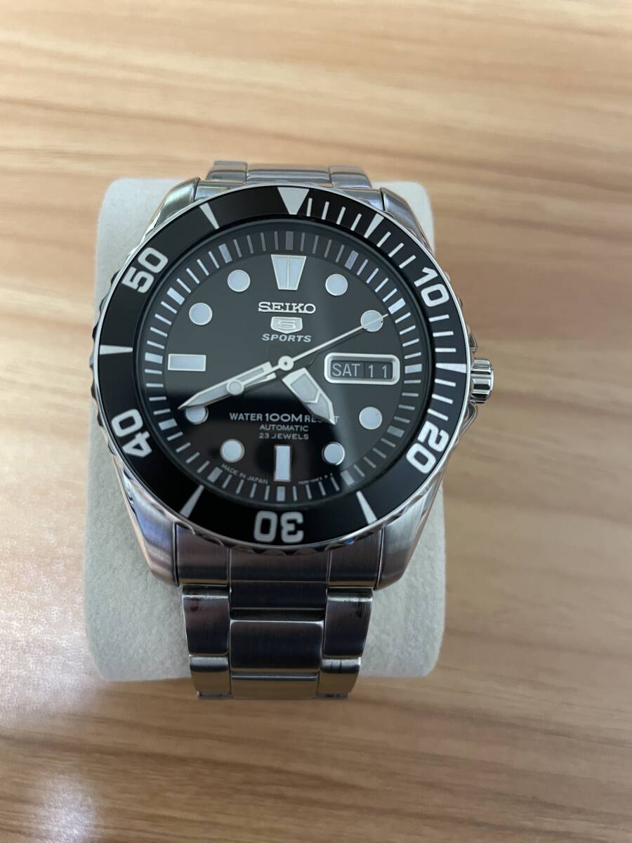 セイコー5 スポーツ★MADE IN JAPAN/日本製★10気圧防水 ダイバー 裏スケ 自動巻き●7S36-03C0●_1