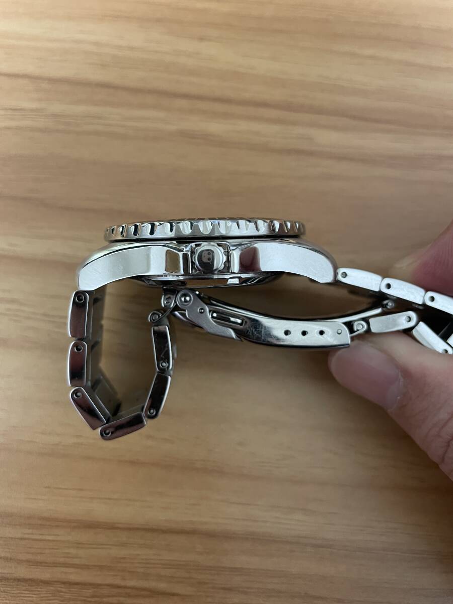 セイコー5 スポーツ★MADE IN JAPAN/日本製★10気圧防水 ダイバー 裏スケ 自動巻き●7S36-03C0●_4