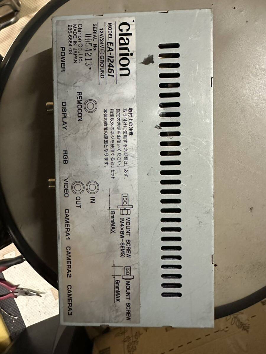 クラリオンバックカメラ電源ユニットEA-1246I 2_1