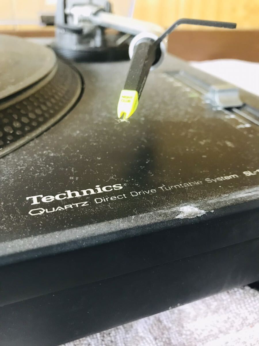 ★Technics テクニクス ターンテーブル レコードプレーヤー ブラック SL-1200MK3 TURNTABLE SYSTEM 動作確認済み ①_5