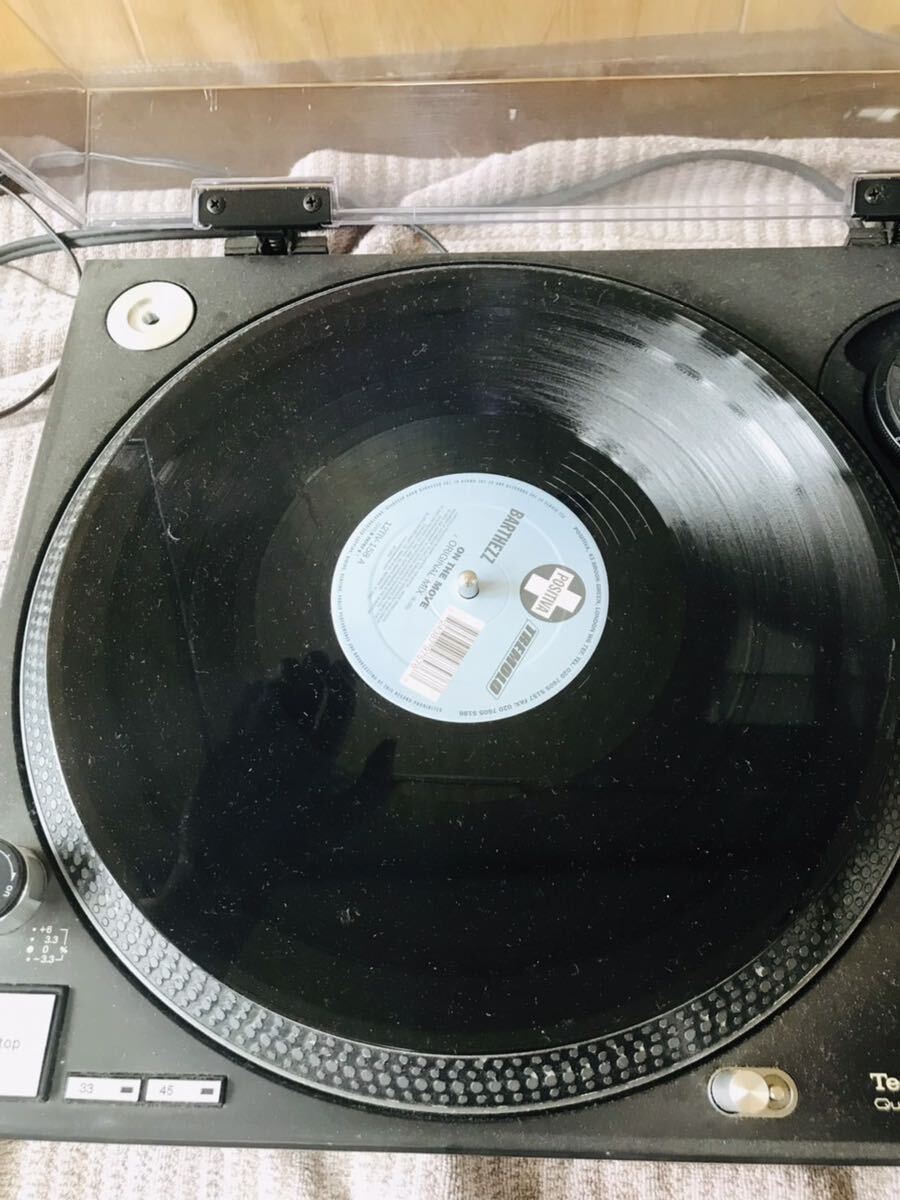 ★Technics テクニクス ターンテーブル レコードプレーヤー ブラック SL-1200MK3 TURNTABLE SYSTEM 動作確認済み ①_6