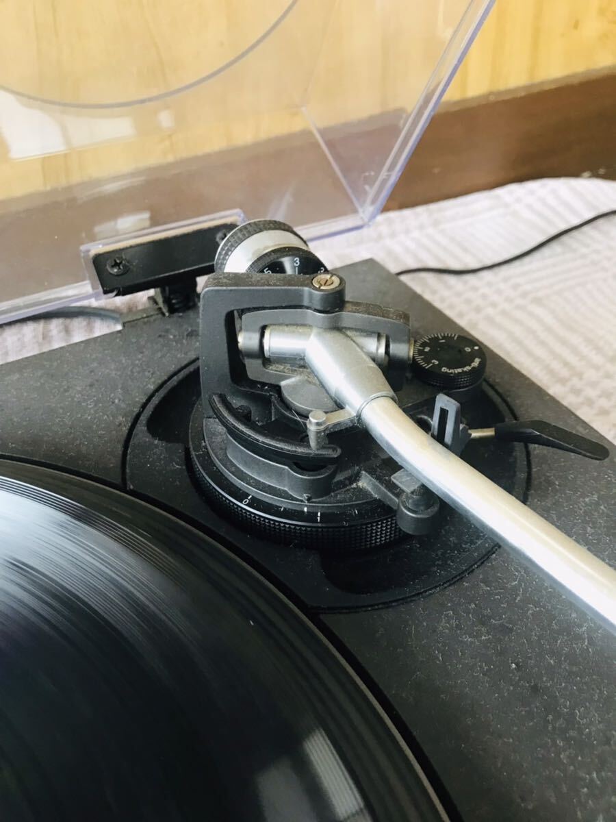 ★Technics テクニクス ターンテーブル レコードプレーヤー ブラック SL-1200MK3 TURNTABLE SYSTEM 動作確認済み ①_9