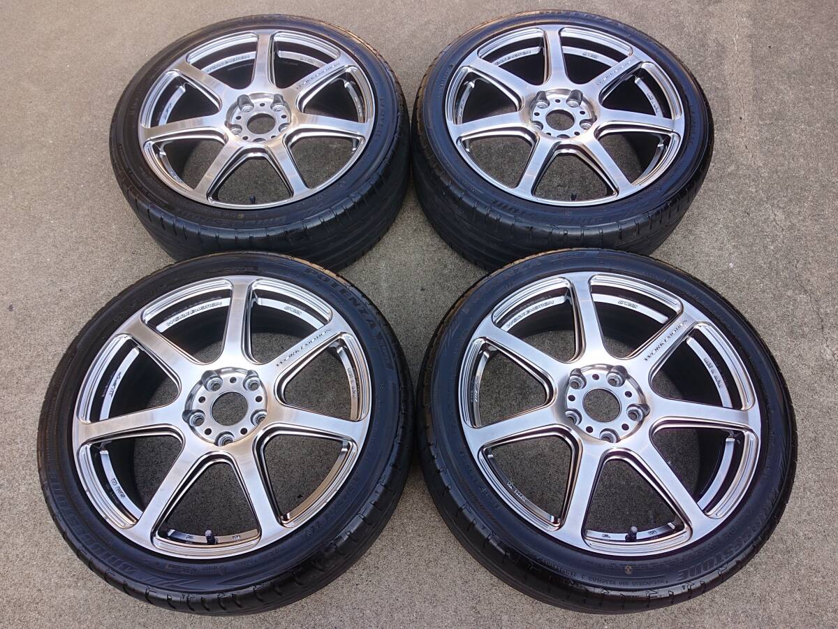 ミニバンサイズ！WORK ワーク EMOTION エモーション T7R 18インチ 7.5J OFF+53 5H PCD114.3 215/45R18 4本 ノア ヴォクシー エスクァイア等 EMOTION WORK エモーション 0 16インチ スポーツカーはもちろんコンパクトやミニバンもレーシーに
