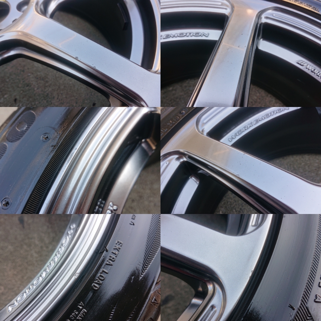 ミニバンサイズ！WORK ワーク EMOTION エモーション T7R 18インチ 7.5J OFF+53 5H PCD114.3 215/45R18 4本 ノア ヴォクシー エスクァイア等 EMOTION WORK エモーション 0 16インチ スポーツカーはもちろんコンパクトやミニバンもレーシーに