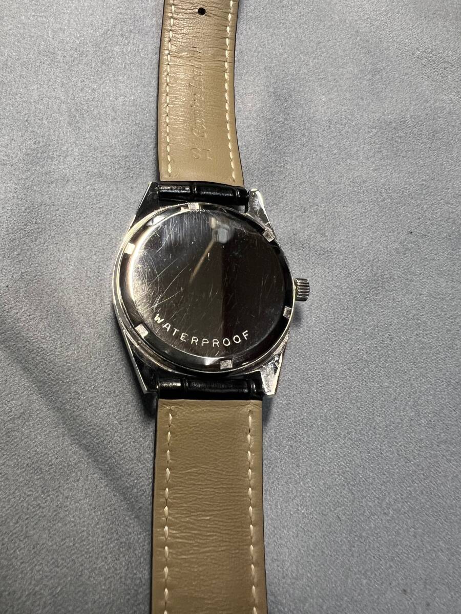 OMEGA Geneve オメガ メンズ 手巻 ☆超美品ヴィンテージ☆ 稼働品不具合無し 黒文字盤 1円スタート売り切り_2