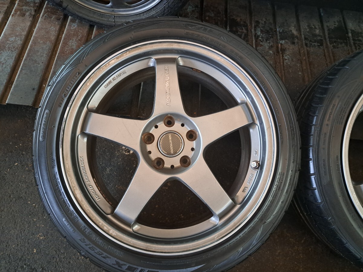 レイズ RAYS マツダスピード MAZDASPEED MS-01S MS01S 18インチ 225/45/R18 114.3/8J/+40 ...