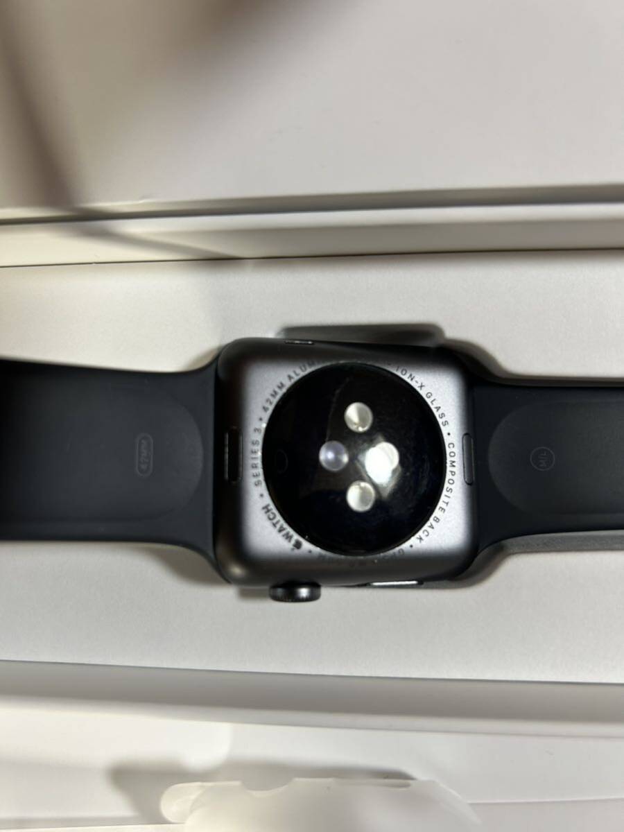 Apple Watch Series 3 GPSモデル　ブラック　42mm_6
