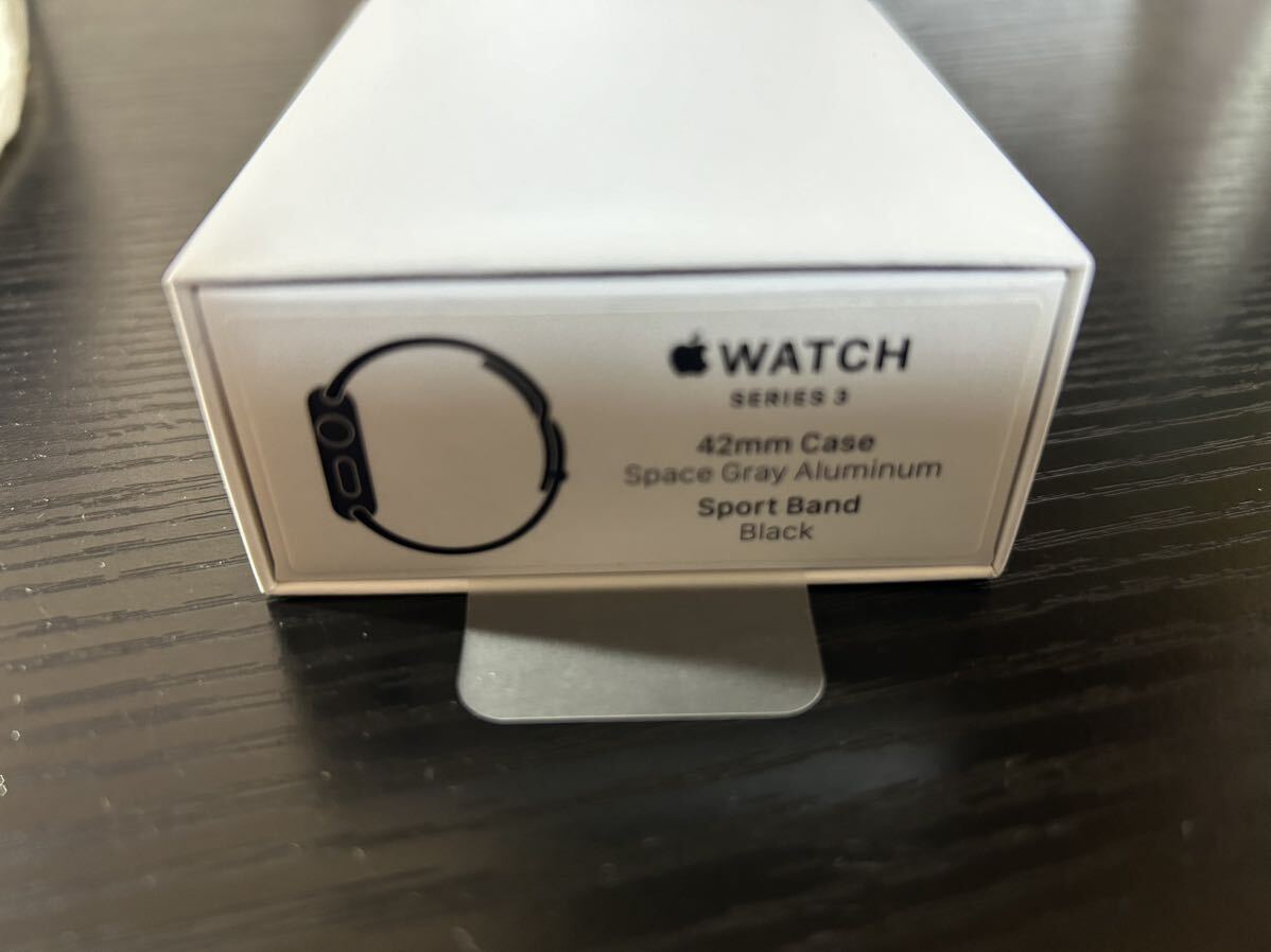 Apple Watch Series 3 GPSモデル　ブラック　42mm_7