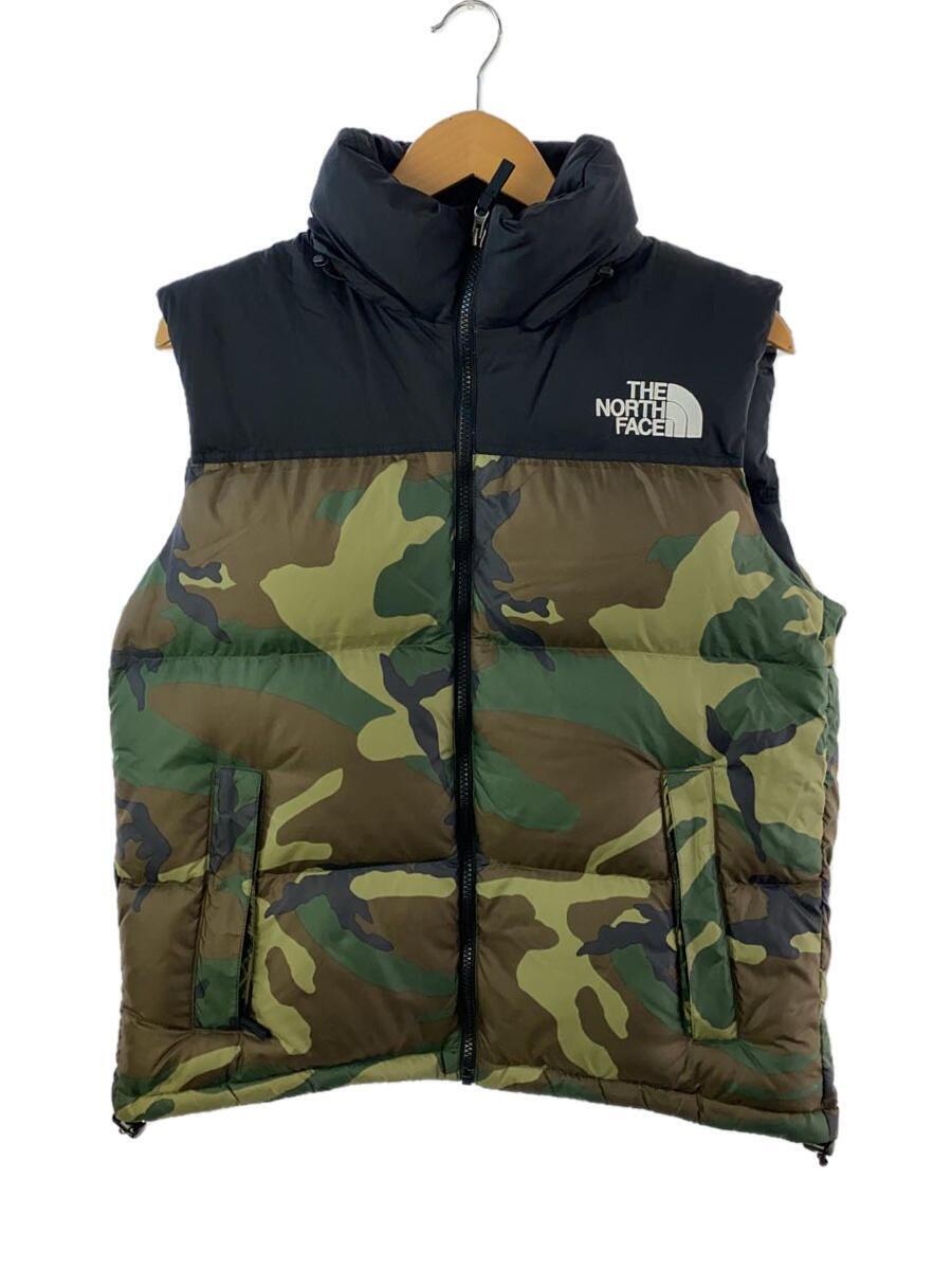 THE NORTH FACE◇NOVELTY NUPTSE VEST_ノベルティヌプシベスト/L 