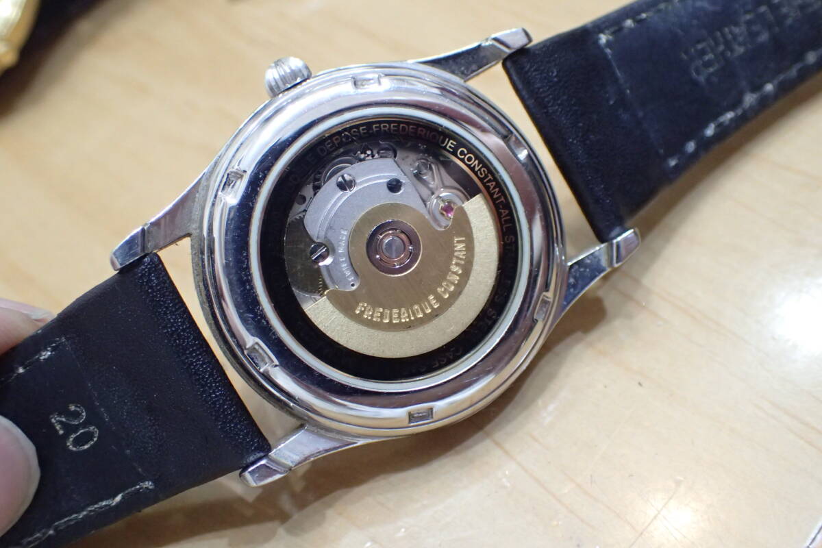 フレデリックコンスタント ◇ FC303/310/320 3針デイト付き 裏スケ