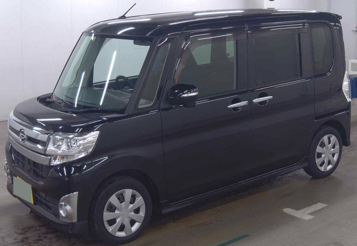 26年式ダイハツタントカスタムX スマートキーパワースライド　バックカメラ　社外ナビ地デジ　車検6年10月即納車可能_1
