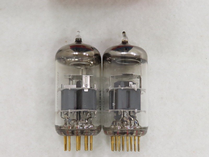 □□TELEFUNKEN ECC88 ダイヤマーク入 真空管 2本 ゴールドピン