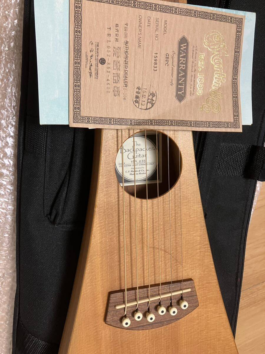 Martin Backpacker マーティン バックパッカー アコースティックギター
