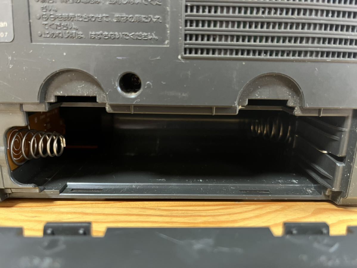 希少★Panasonic TV-FM-AM ラジオ 緊急警報対応 RF-U99 e109_5