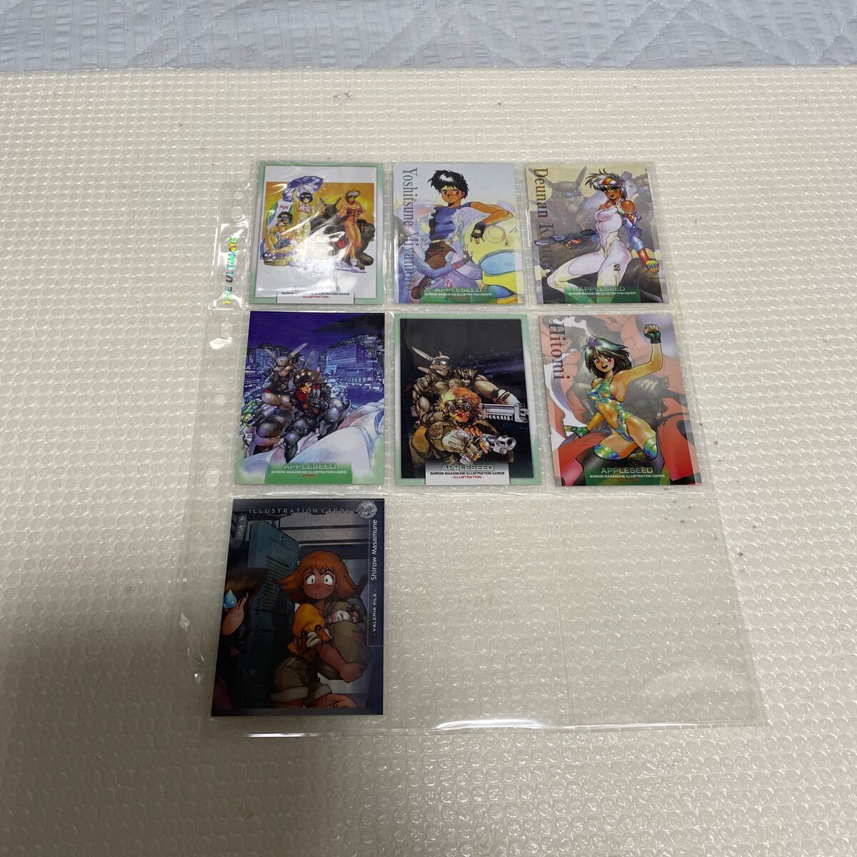 士郎正宗 イラストレーションカード - トレカ 0 142枚セット 士郎