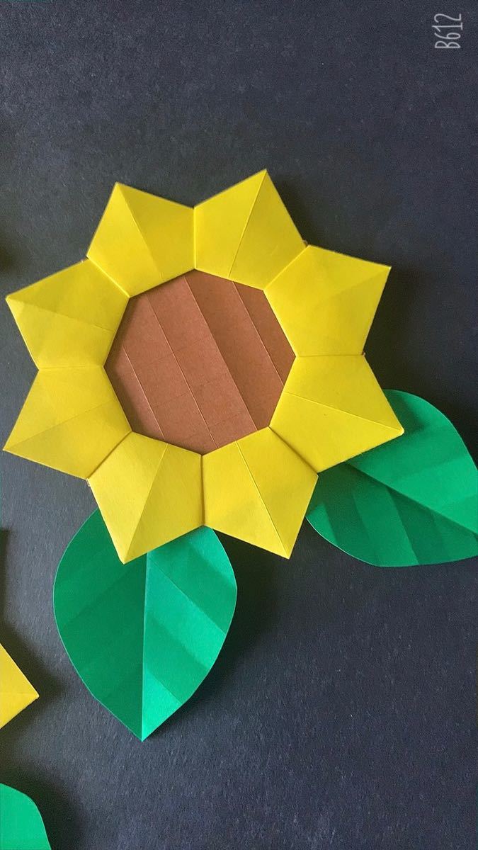 壁面飾り★ひまわり　セミ　向日葵　夏飾り 保育園・児童館・病院掲示板などに_4