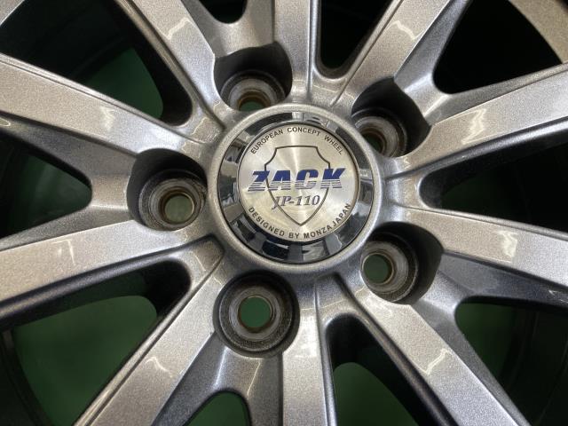 中古 ZACK JP-110 ホイール　ホイル アルミホイール 軽トラ ZACK-JP110 JP110 タイヤ、ホイール アップガレージ