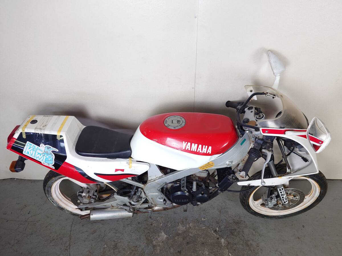 YAMAHA TZR50 3TU】1円スタート! EG始動OK レストアベース 鍵/書類付