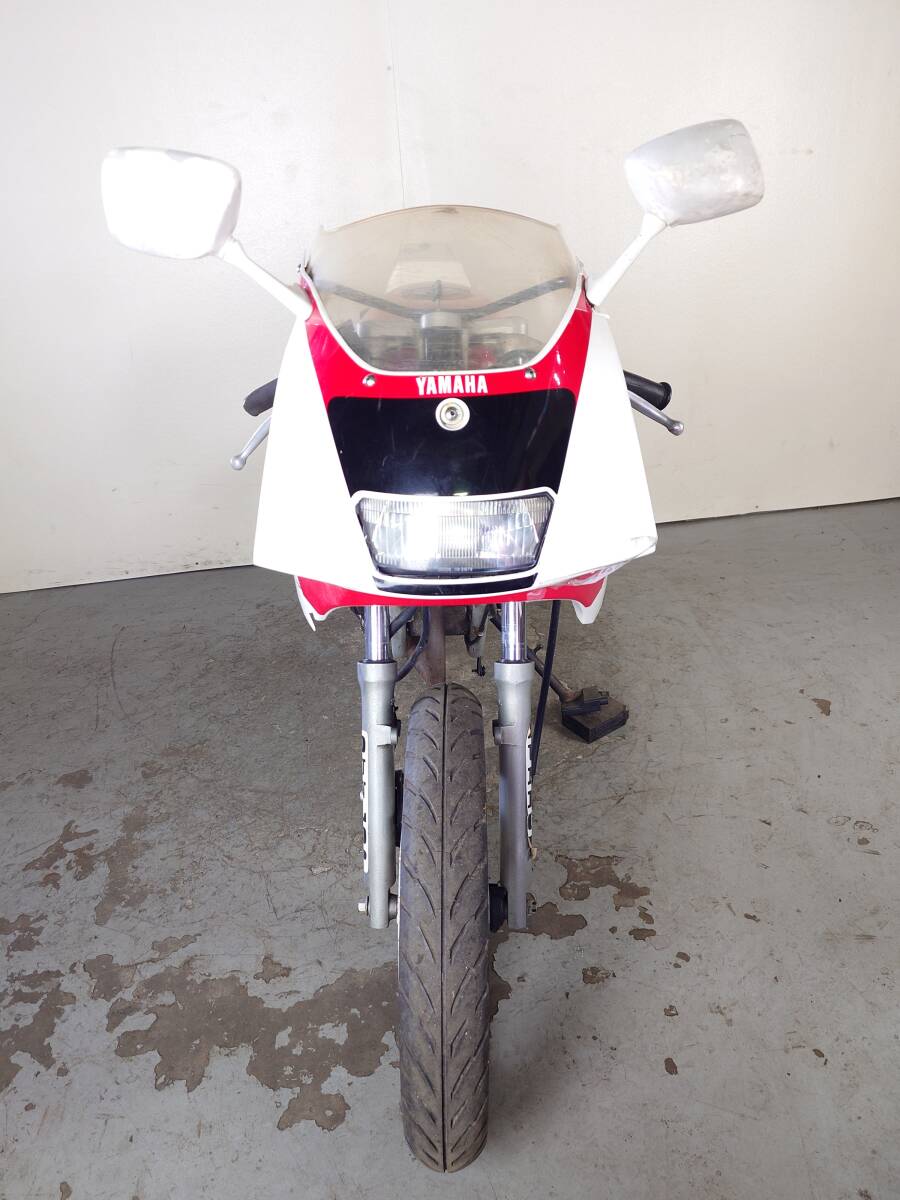 YAMAHA TZR50 3TU】1円スタート! EG始動OK レストアベース 鍵/書類付