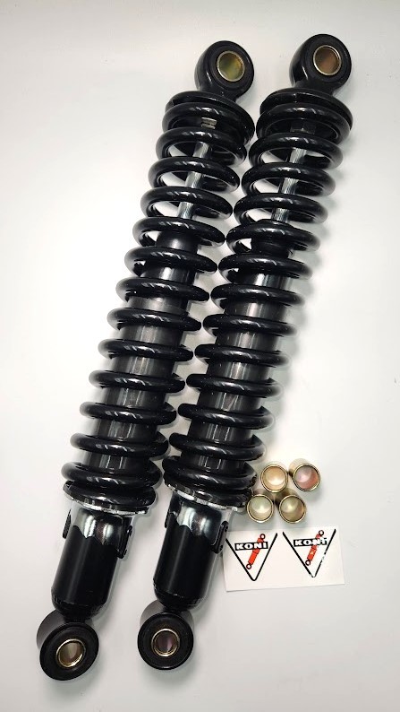  Z1 KONI タイプ 細巻 黒 リアサス 345mm 旧車 GS400 GT380 Z250FT KYB アルミコニー 鉄コニー ウィング コニー ザリ ゴキ マーシャル バブ(リア)｜売買されたオークション情報、yahooの商品情報をアーカ カワサキ用